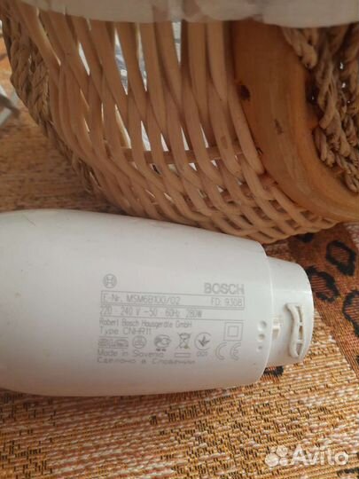 Блендер погружной bosch