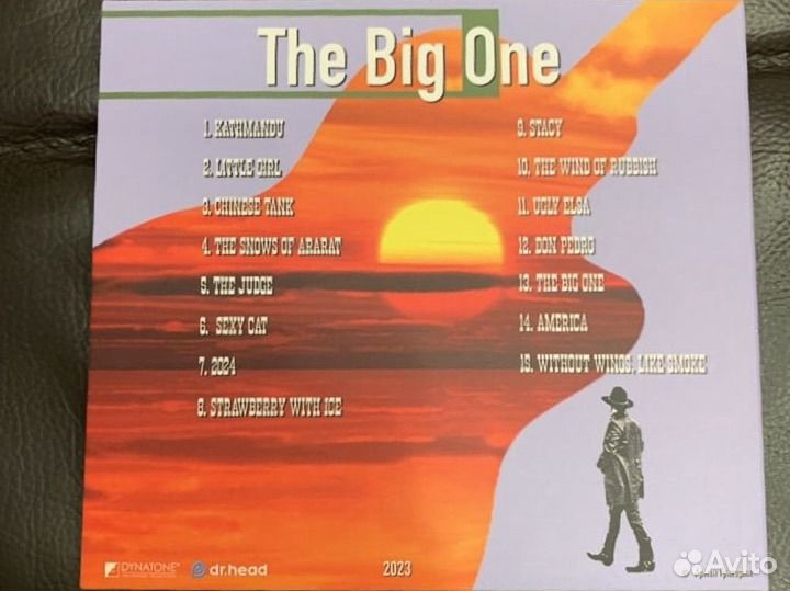 CD Крематорий - The Big One с автографами