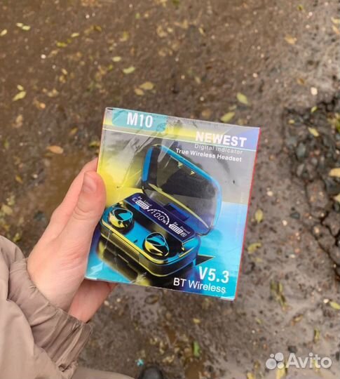 Беспроводные наушники новые