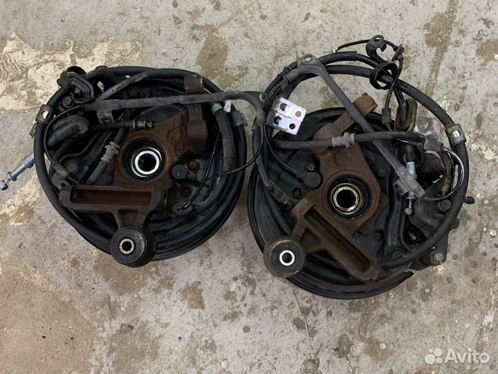 Свап задних тормозов Subaru Forester SG