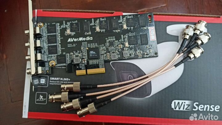 Плата видеозахвата avermedia 4 канала CL334-SN