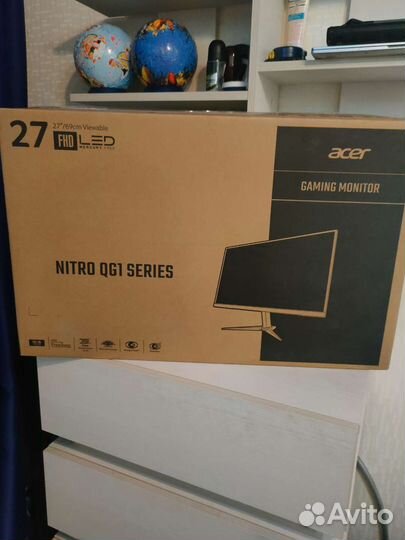 Монитор игровой Acer 27 дюймов на гарантии