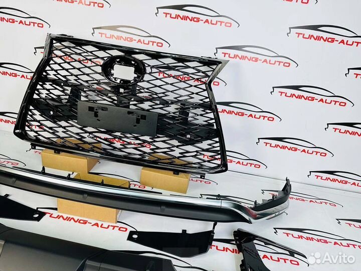 Обвес (с решеткой ) Lexus LX600 LX500d T2451