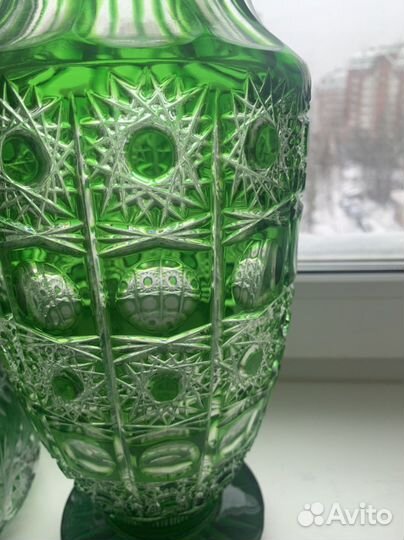 Хрустальная ваза Чехия и Германия