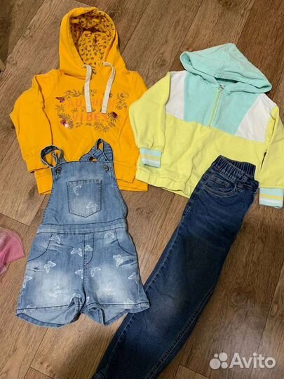 Вещи пакетом на девочку