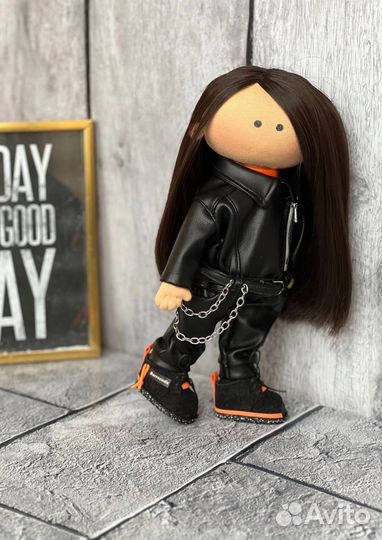 Интерьерная кукла ручной работы