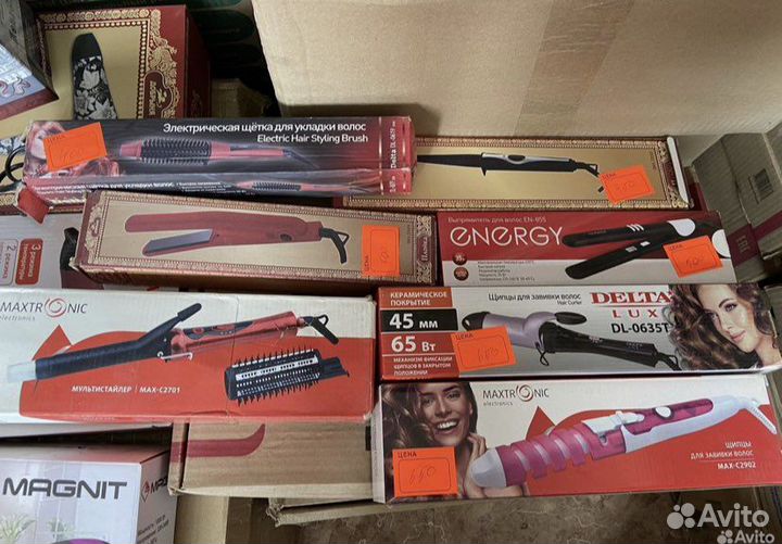 Фен и щипцы для волос