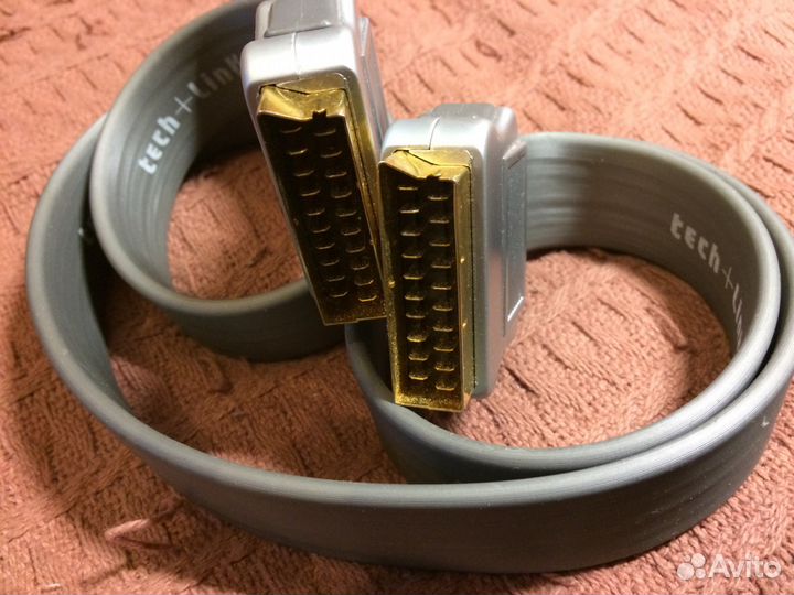 Кабель hdmi-hdmi -1.5м, аудиокабель RCA, скарт