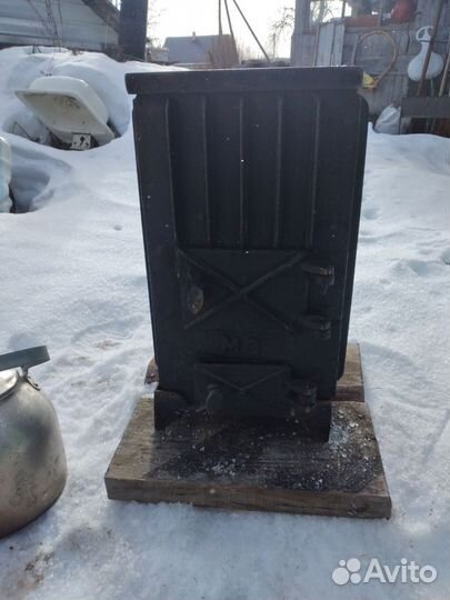 Печь буржуйка чугунная