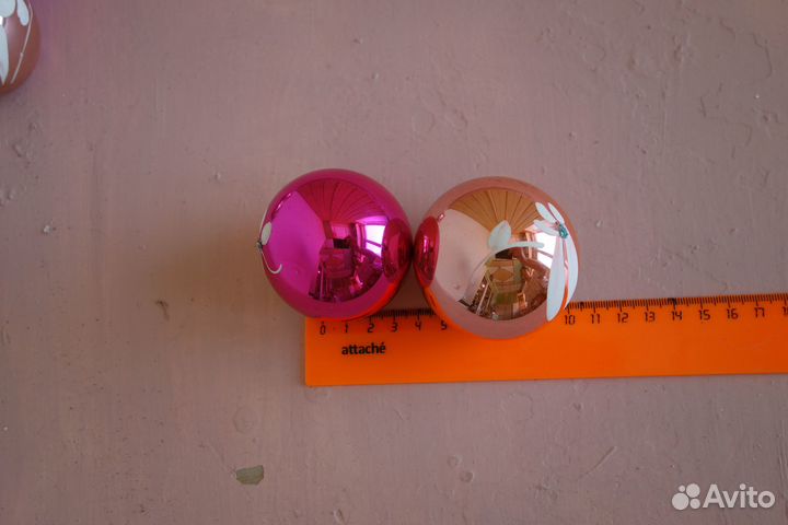 Елочные игрушки СССР, шары, несколько лотов