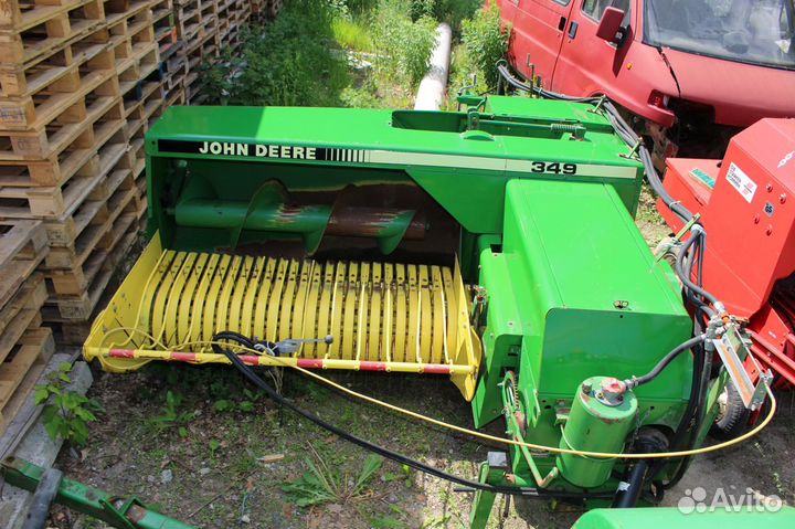 Пресс-подборщик John Deere 349, 2012