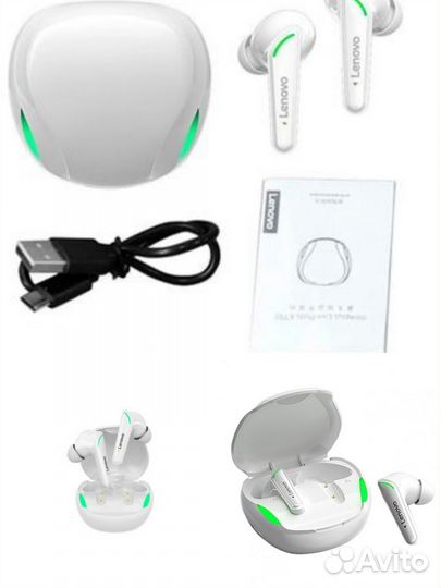 Беспроводные наушники игровые lenovo
