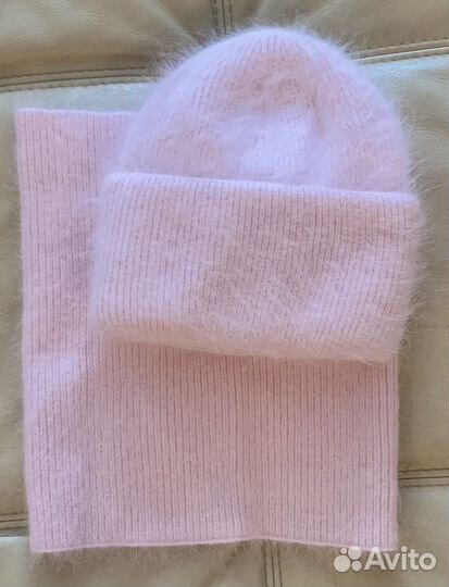 Шапка женская из ангоры Бронь