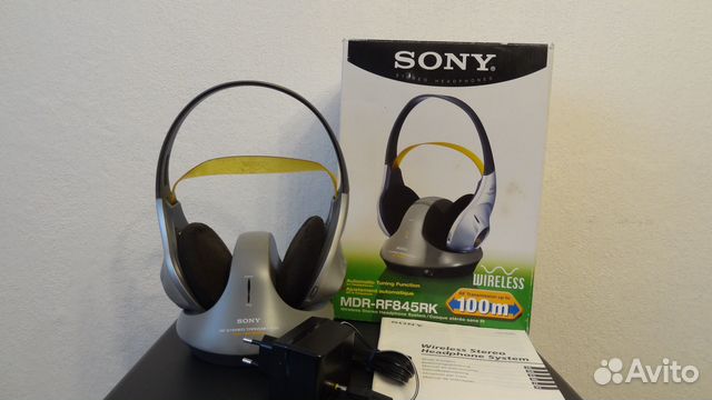 Наушники Sony MDR-RF845RK с блоком питания