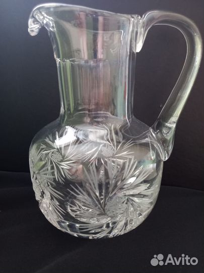 Хрустальный кувшин СССР
