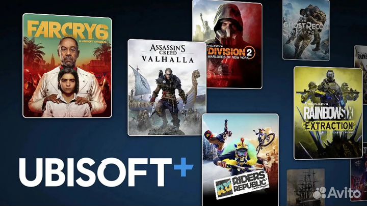 50игр+ Ubisoft+ Classics Подписка 1 месяц PS4/PS5