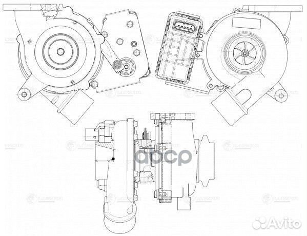 Турбокомпрессор для а/м Land Rover Freelander II