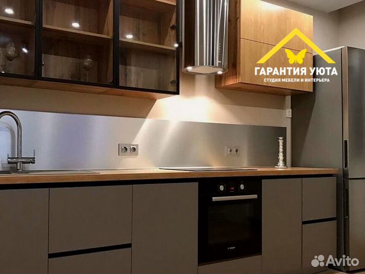 Кухонный гарнитур прямой