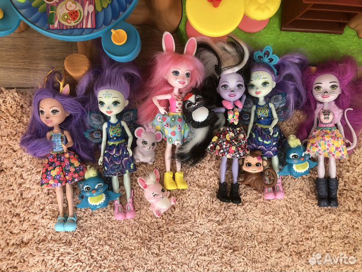 Игровой набор и куклы Enchantimals