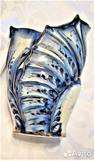 Ваза Гжель фарфор