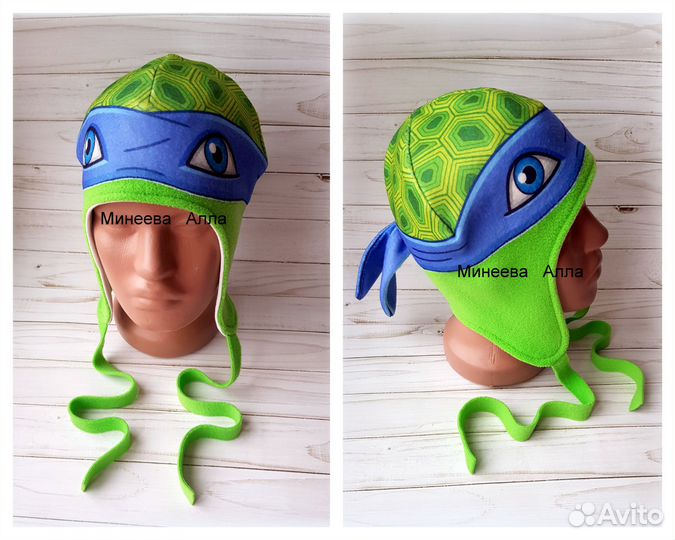 Шапочки эксклюзивные детские