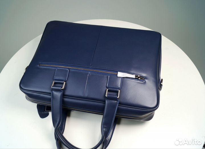 Сумка портфель мужская натуральная кожа Hugo Boss