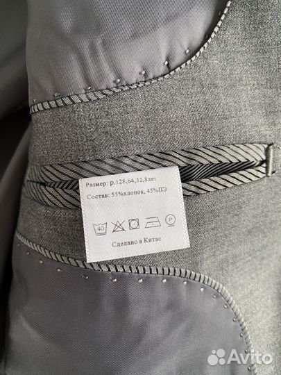 Пиджак на мальчика 128