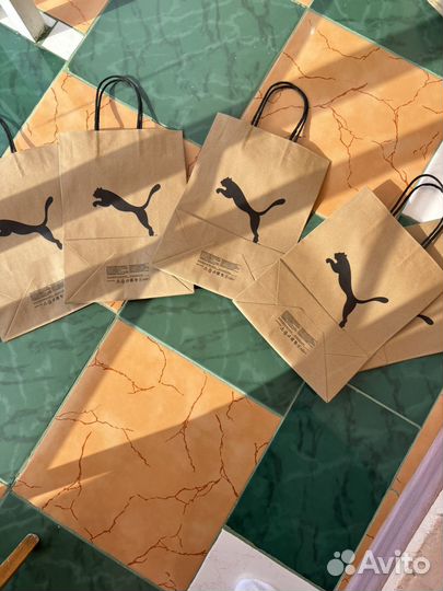Бумажные пакеты puma