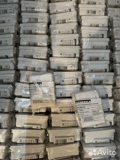 Розетка 1 порт RJ45 накладная,уп. за 14 шт