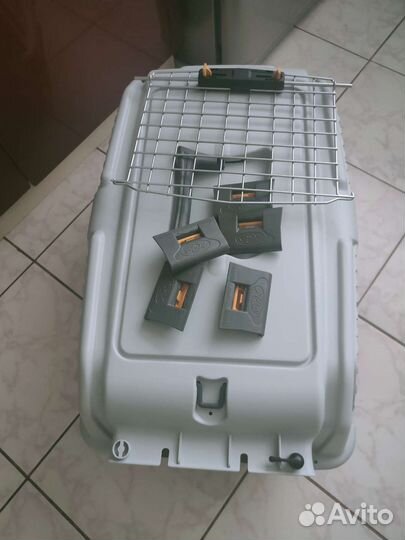 Переноска для животных пластиковая skudo 3