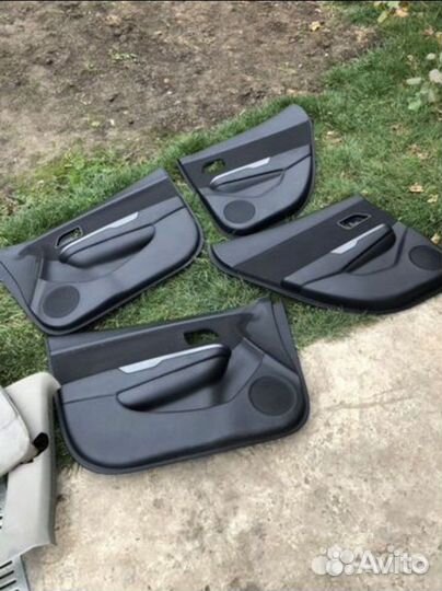 Обшивки дверей kia rio