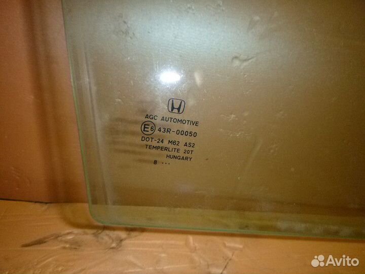 Стекло двери передней правой honda accord viii 200