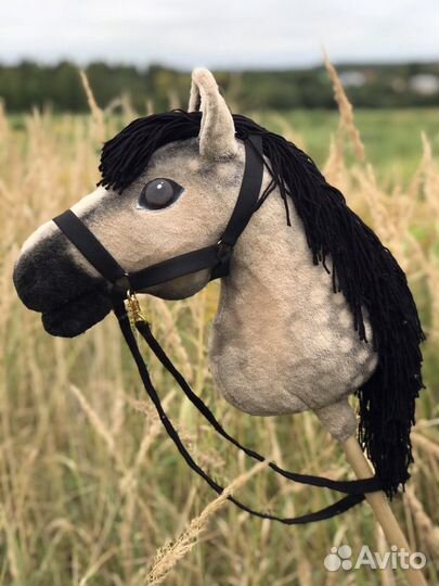 Лошадь на палке. Hobby horse