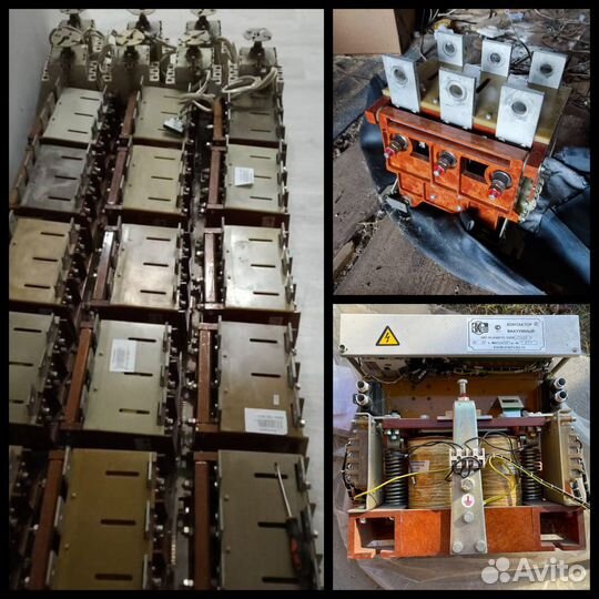 Контактор вакуумный серии кв1(кв2) -250-3В3