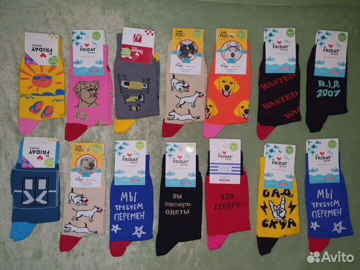 Носки Friday Socks (Листай карусель)