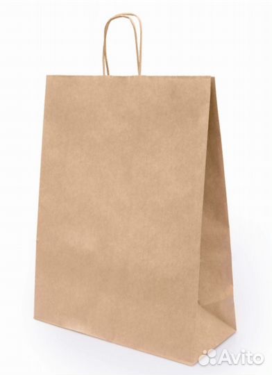 Крафт пакеты с ручками