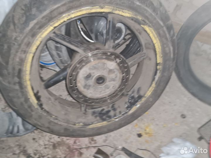 Honda cbr 600 f3 диск задний