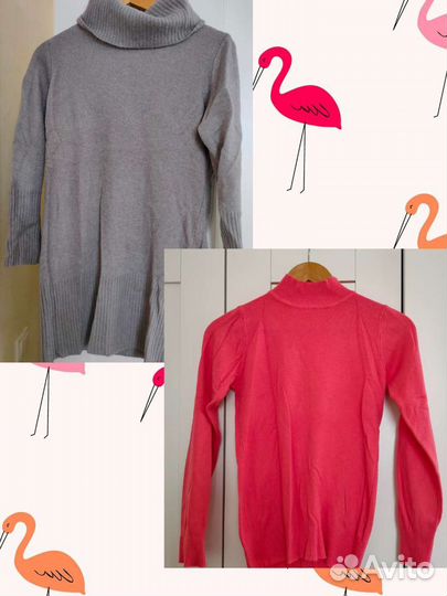 Женский свитер, женская водолазка XS