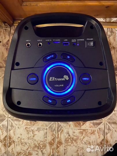 Колонка bt eltronic типа 400w JBL patybox