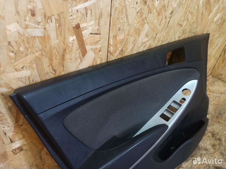 Карта передней левой двери Hyundai Solaris