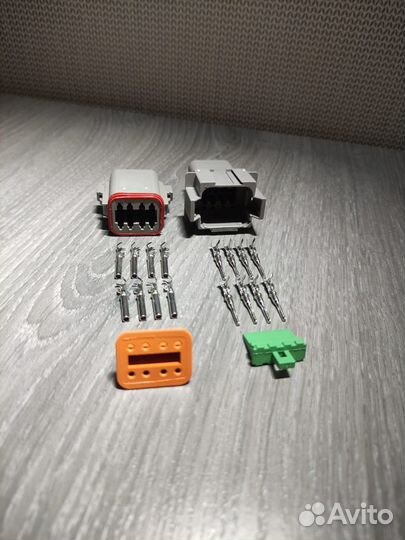 Разъемы герметичные серии DT (Deutsch)