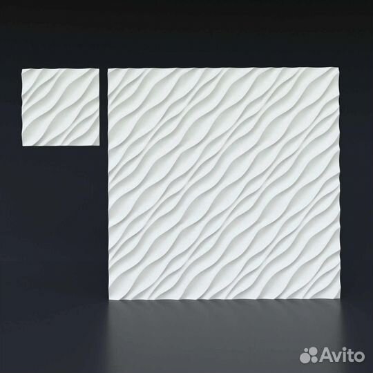 Гипсовая 3D панель 