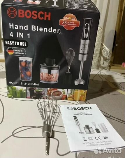 Блендер погружной новый