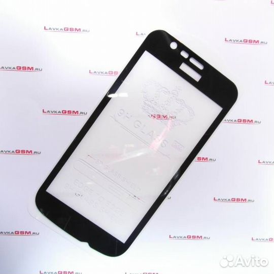 Защитное стекло для Nokia 1 Черное#12405