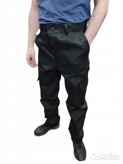 Брюки военно-полевые черные (гретта)