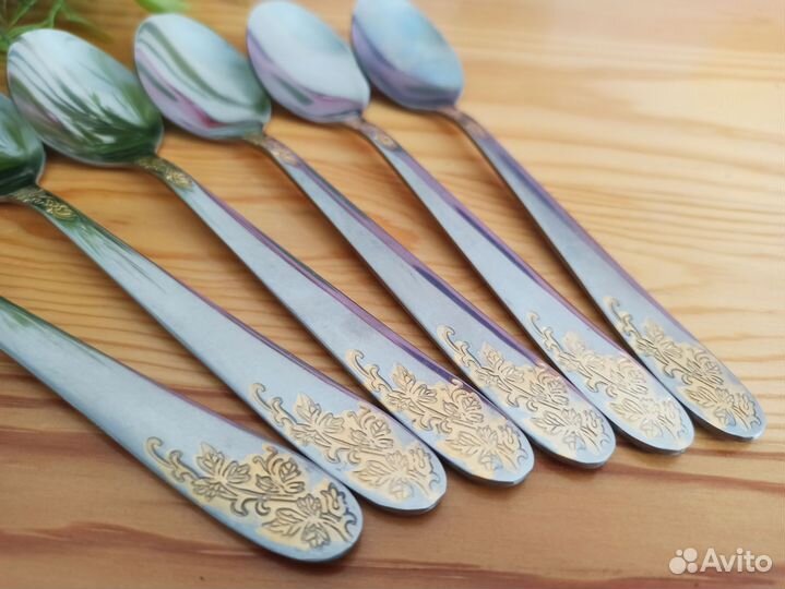 Чайные ложки набор 6 штук