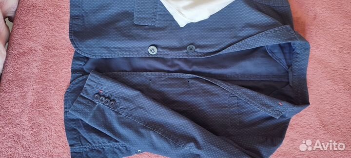 Пиджак школьный 134р