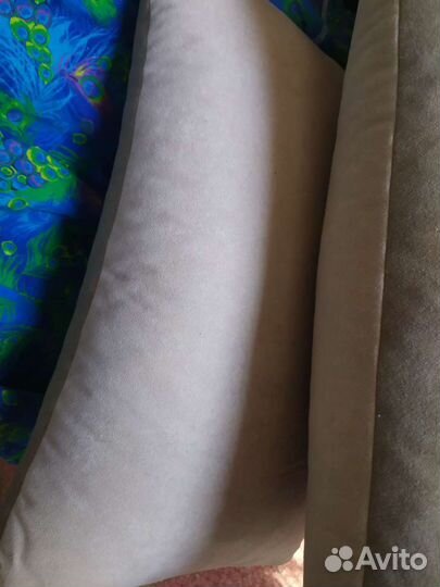 Подушки велюр, 2 шт какао с молоком(Н. Ельцовка)