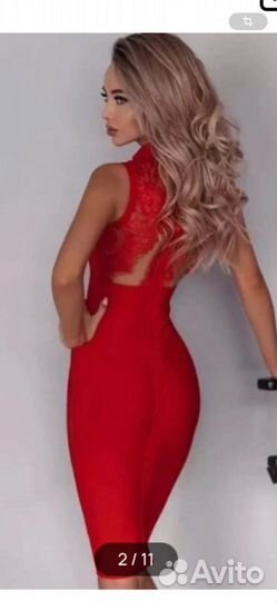 Бандажное платье футляр новое 42-44