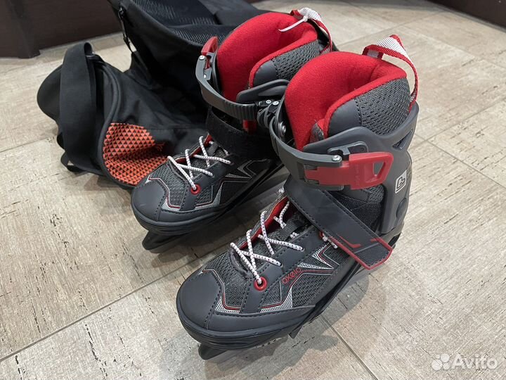 Коньки детские oxelo раздвижные 29-32р